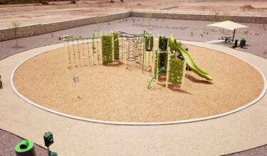 Metro Verde Desert Park playground