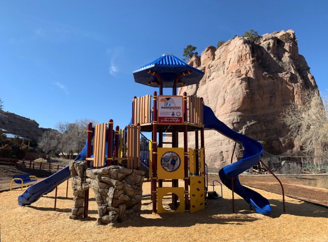 Navajo Nation Zoo playground