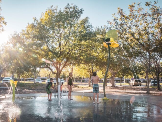 Bruce Trent Park splash pad