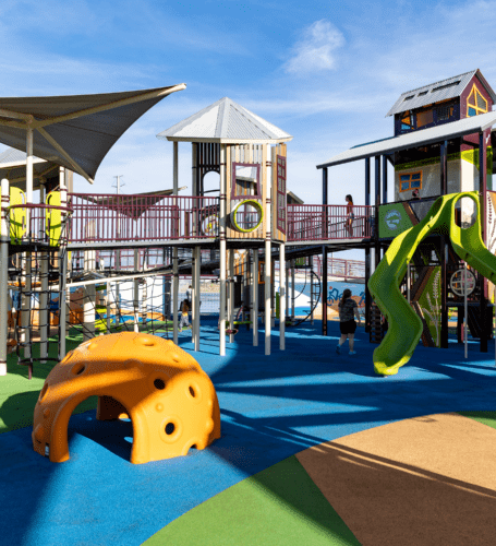 playground at Frontier family park