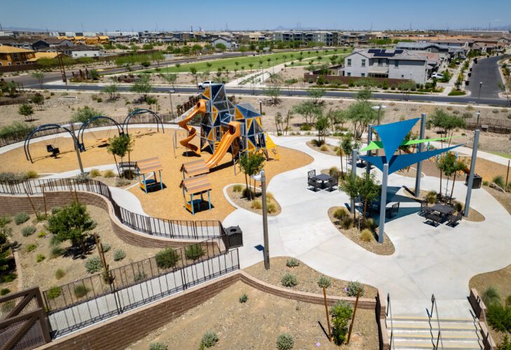 shade structures and playground equipment