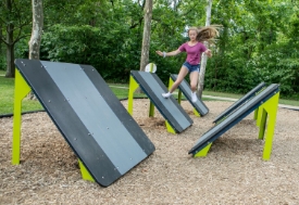 girl using fitcore sports equipment