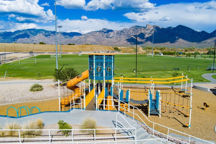 park equipment at Naranja park