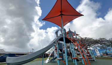 playground equipment at Kalena Park